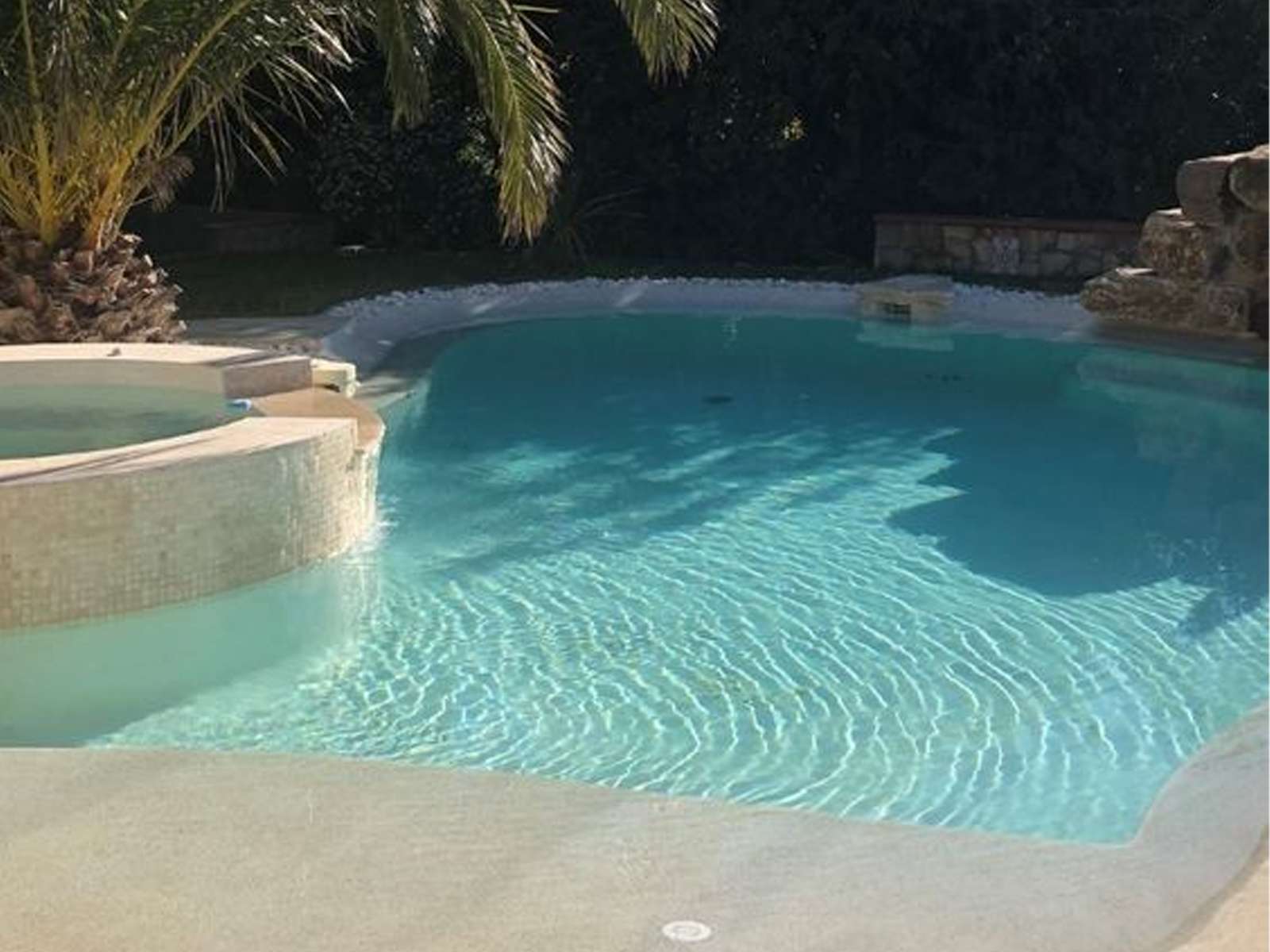 Piscina natural en Málaga